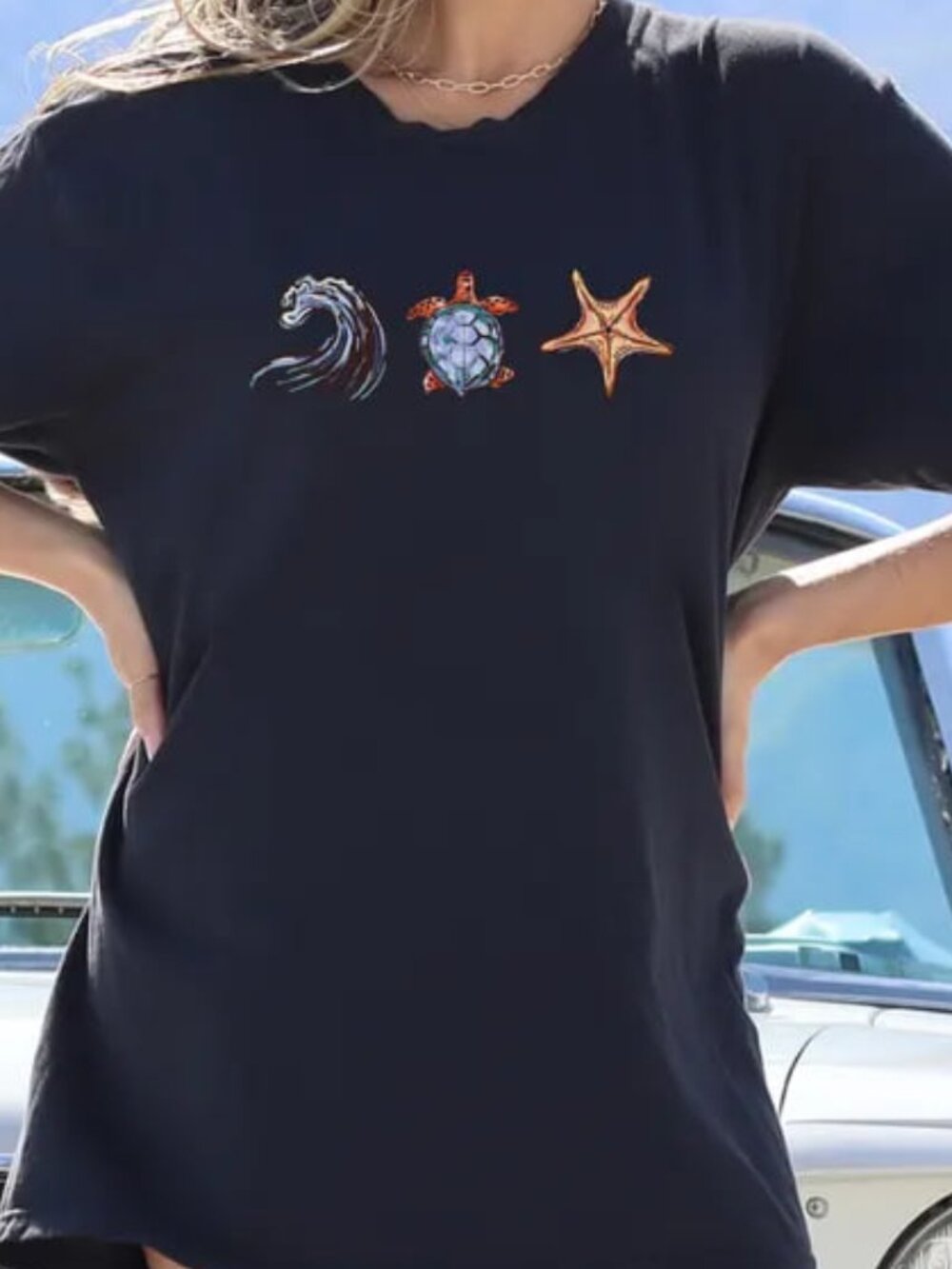 Sea Shell Shirt, Cute Beach Tee, Summer Shirt, Ocean Lover Gift